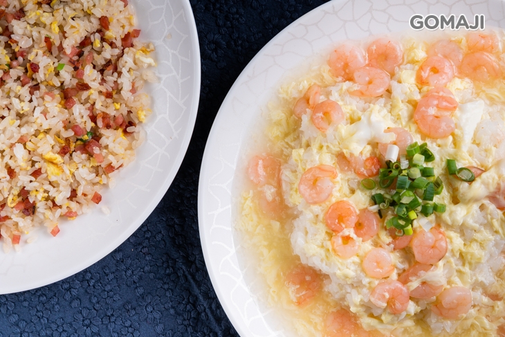 滑蛋蝦仁燴飯
