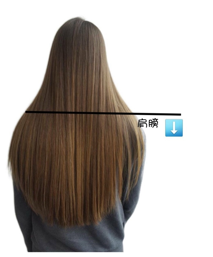 髮長示意圖