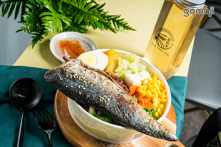 C.日式鹽烤鯖魚個人套餐