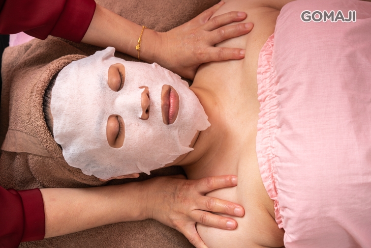 柔敏超保濕面膜(同時進行肩頸按摩+手部舒痠按摩)