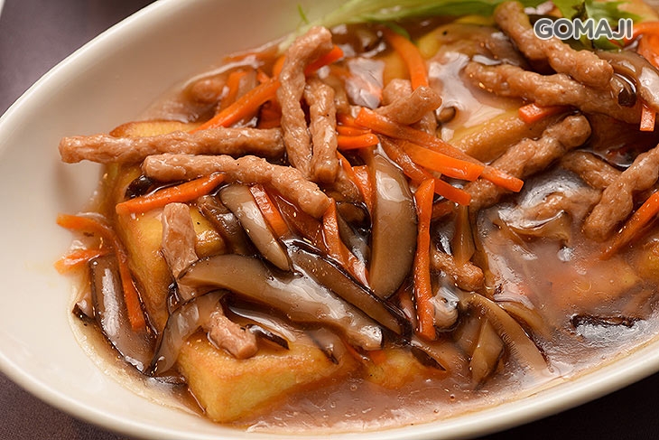 三絲燴豆腐 