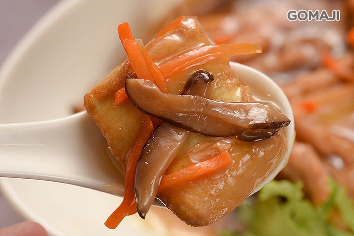 三絲燴豆腐 