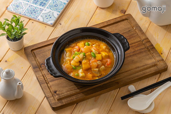 蟹黃豆腐煲