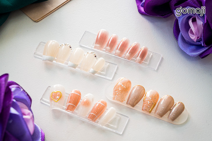 C.重複穿戴~收藏！不傷甲面~免卸甲！手部基本純色穿戴甲25款選1