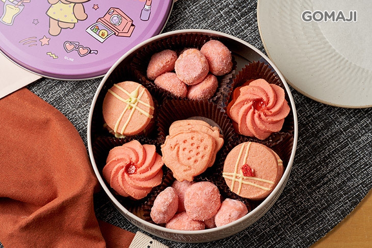 BROWN & FRIENDS 熊美草莓曲奇禮盒