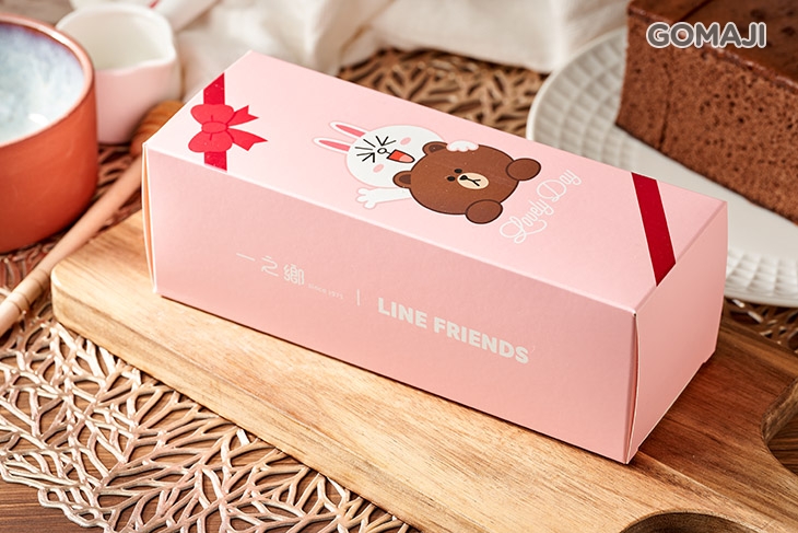 BROWN & FRIENDS  甜蜜巧克力蜂蜜蛋糕一盒