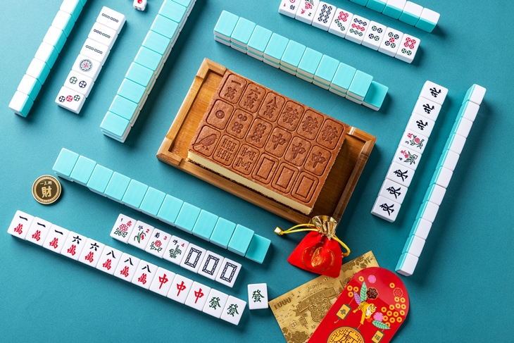 龍眼花蜜烙印麻將蜂蜜蛋糕