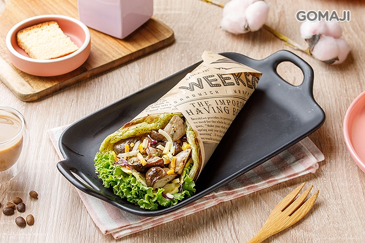 起司歐姆蛋椿捲餅