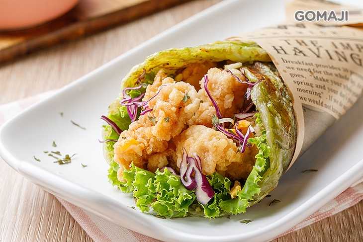 墨西哥香料雞米花椿捲餅