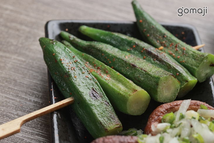 烤秋葵