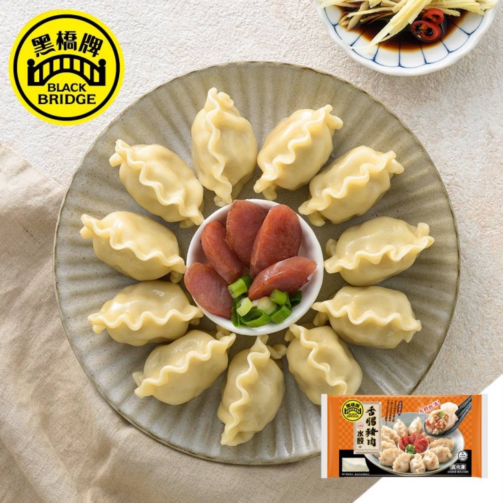香腸豬肉水餃