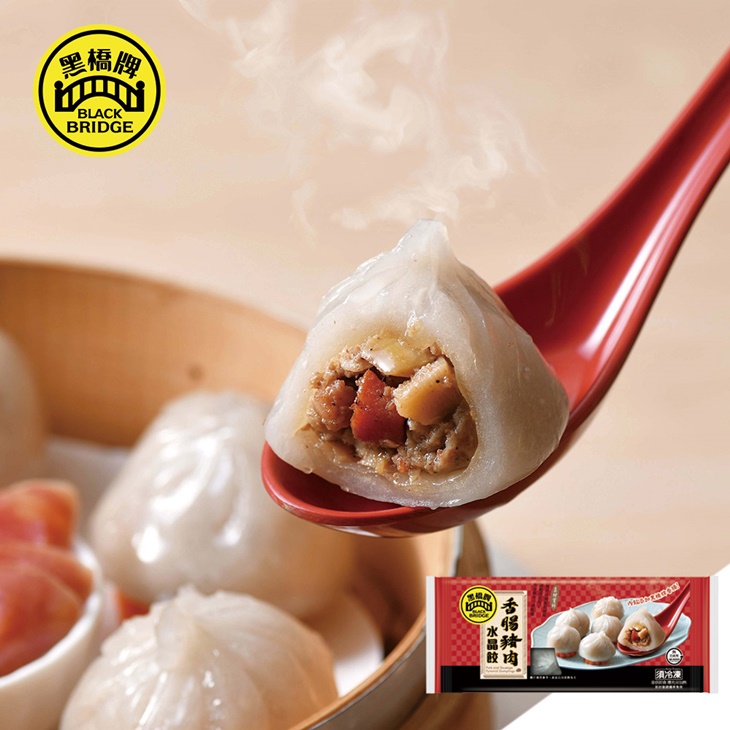 黑橋牌香腸豬肉水晶餃