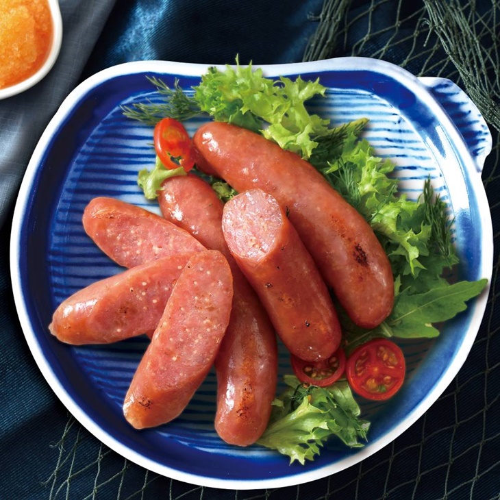  原味飛魚卵香腸