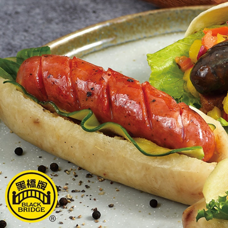 黑橋牌糯米腸(550g)1包 + 原味飛魚卵香腸(300g/盒)
