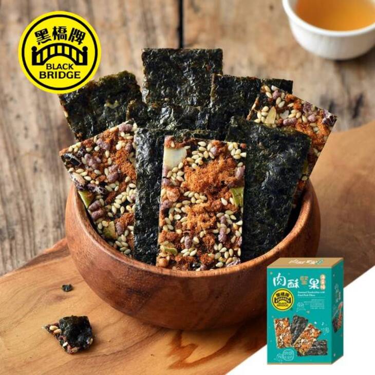 肉酥堅果海苔燒