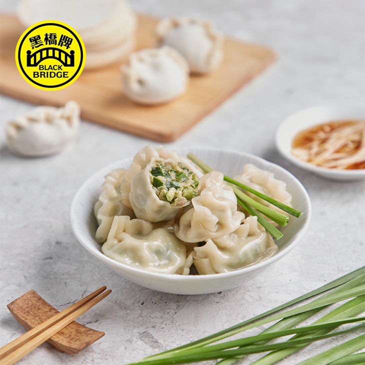 黑豬肉韭菜水餃