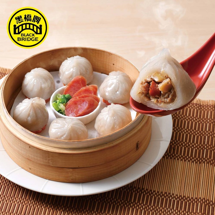 香腸豬肉水晶餃二件組