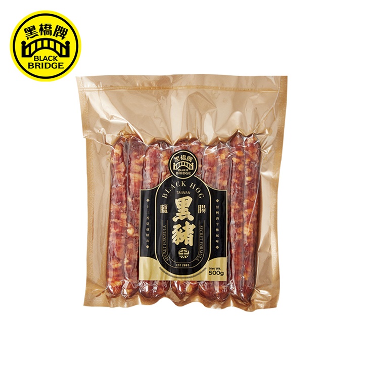 黑豬臘腸(真空包500g)