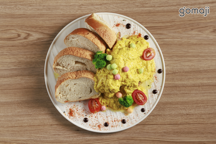 咖哩軟殼蟹麵包