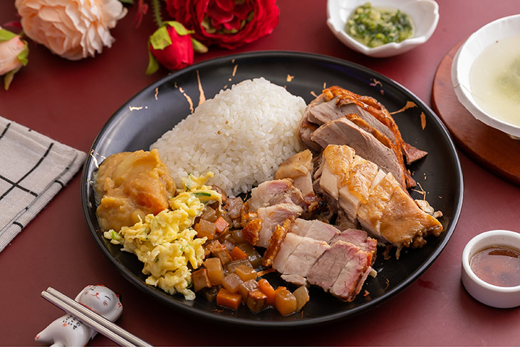 金牌鴨/玫瑰雞/脆皮燒肉