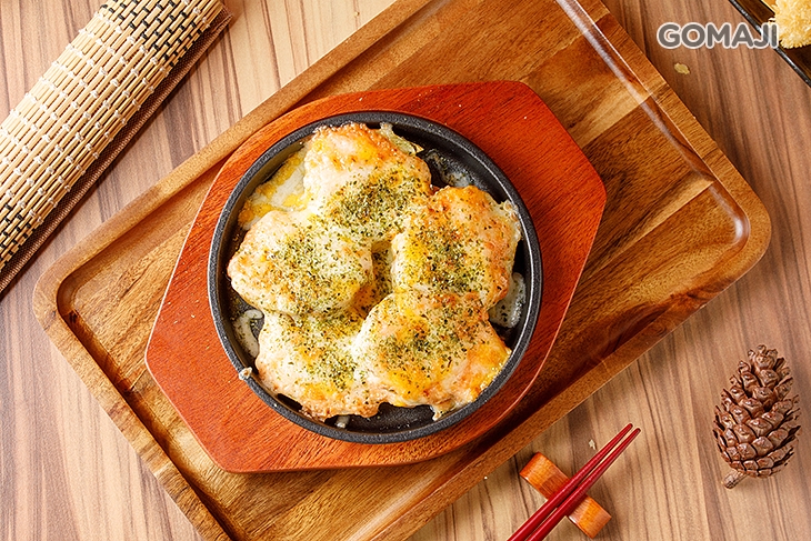 鐵板明太子起司燒