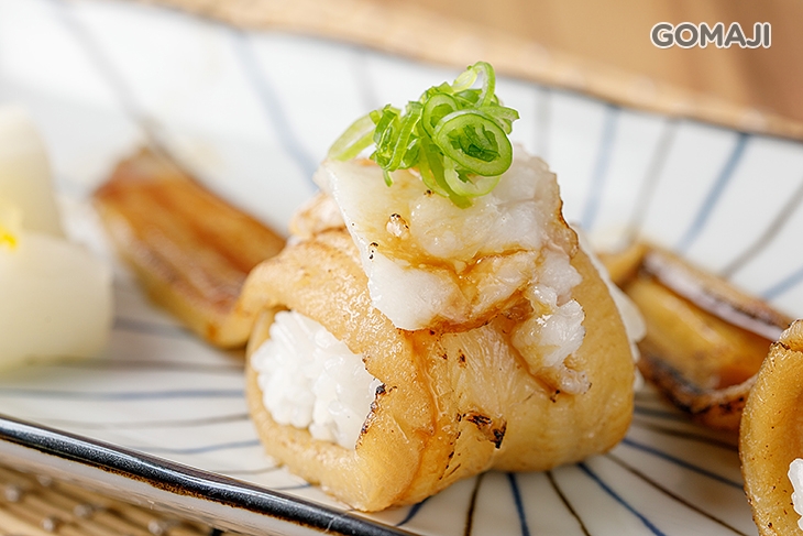 穴子比目魚握壽司
