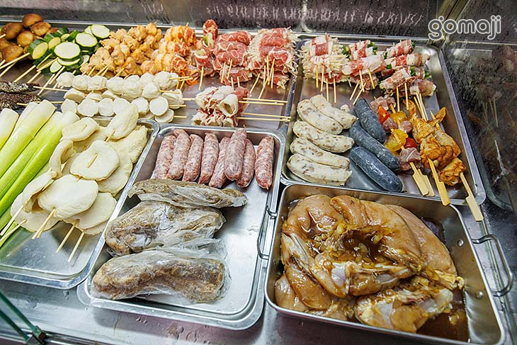 第一胡椒蝦·串燒