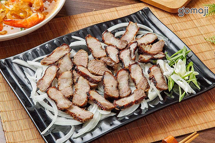蒜苗鹹豬肉