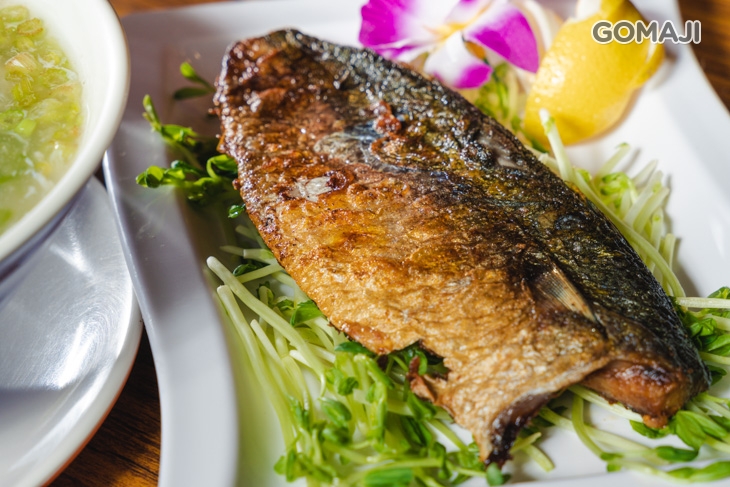 香煎鯖魚