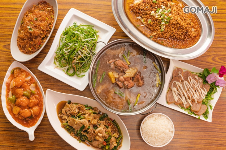 B.五人六菜一湯 外帶精緻套餐 