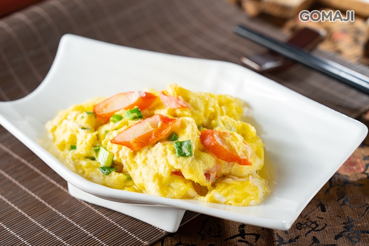 滑蛋蟹肉棒一份