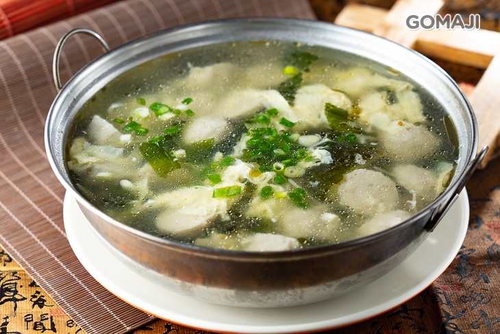 海菜虱目魚丸湯一份