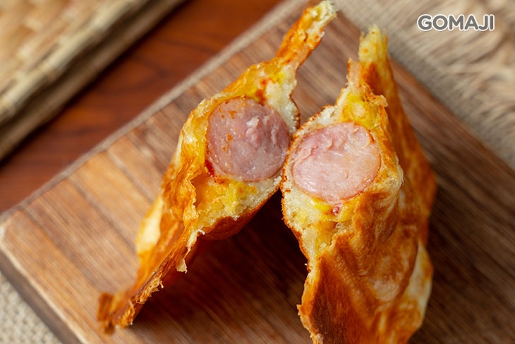 酥皮燒德式香腸