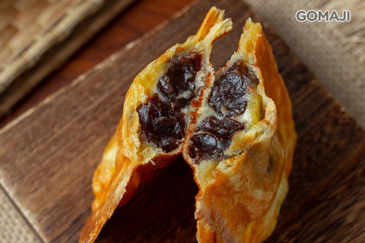 酥皮燒黑糖麻吉