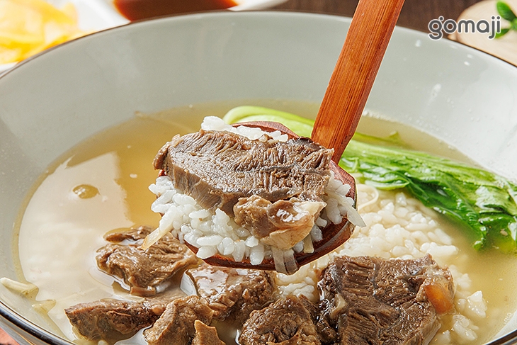 下山清燉牛肉(湯泡飯)