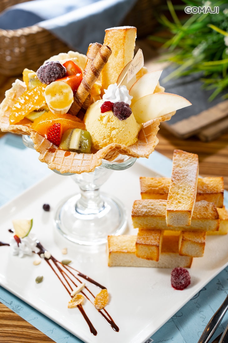 水果百匯冰淇淋蜜糖塔