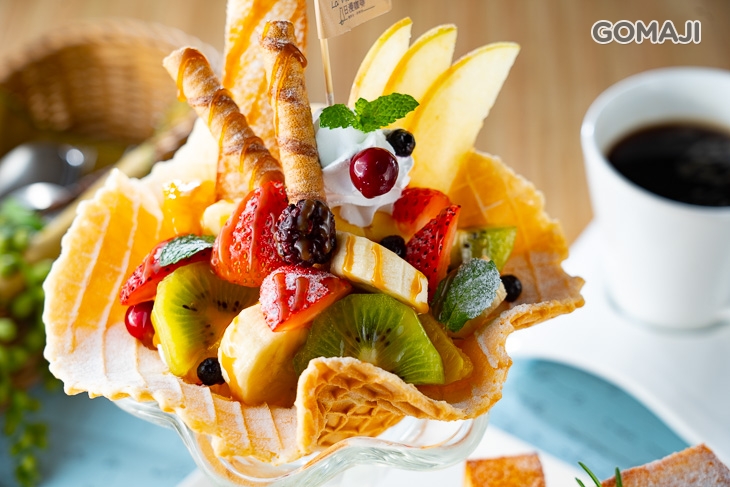 水果百匯冰淇淋蜜糖塔