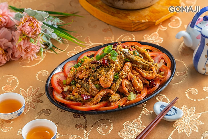 椒鹽溪蝦狗甘兒