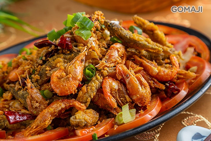 椒鹽溪蝦狗甘兒