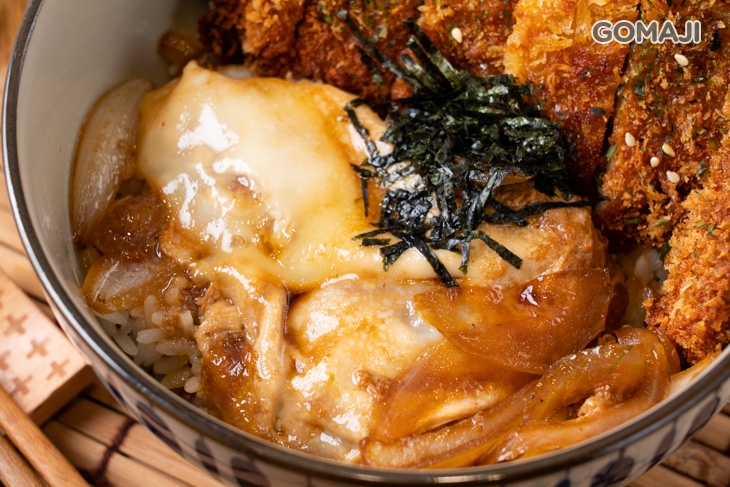 和風壽喜豬排丼