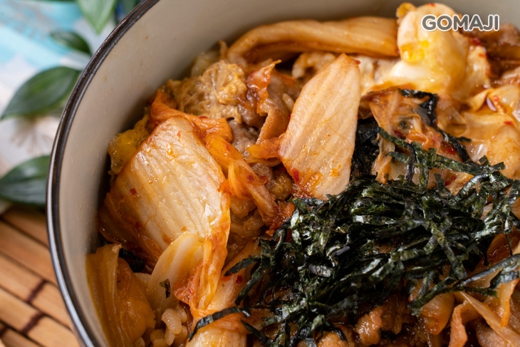 泡菜壽喜豚丼