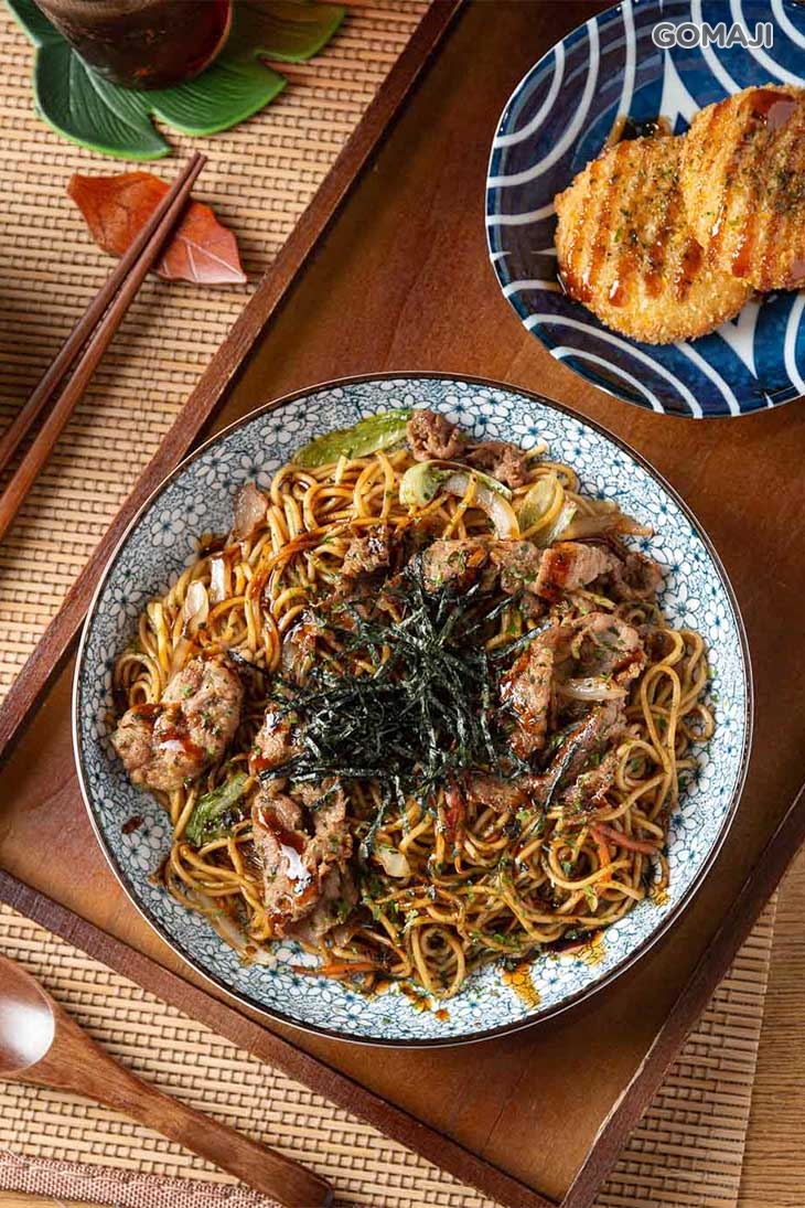 日式牛肉炒麵