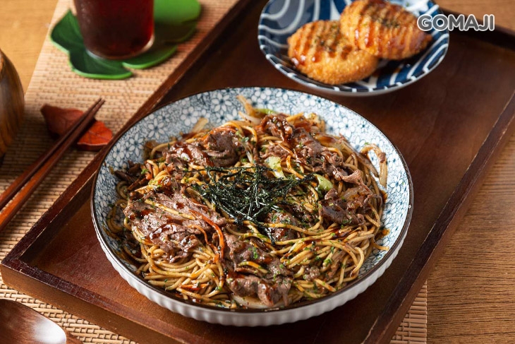 日式豬肉炒麵套餐