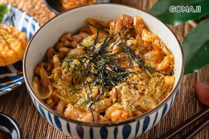 和風壽喜(親子丼) + 日式可樂餅一份