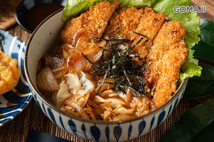 和風壽喜豬排丼 + 日式可樂餅一份