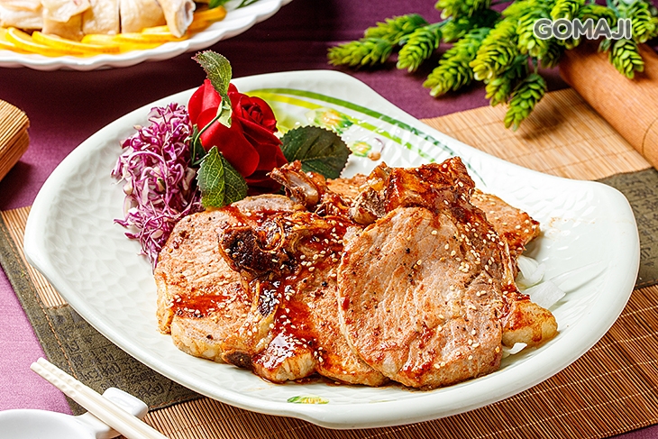 迷迭香戰斧豬排一份