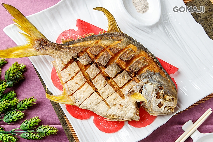 椒鹽富貴黃金鯧一份