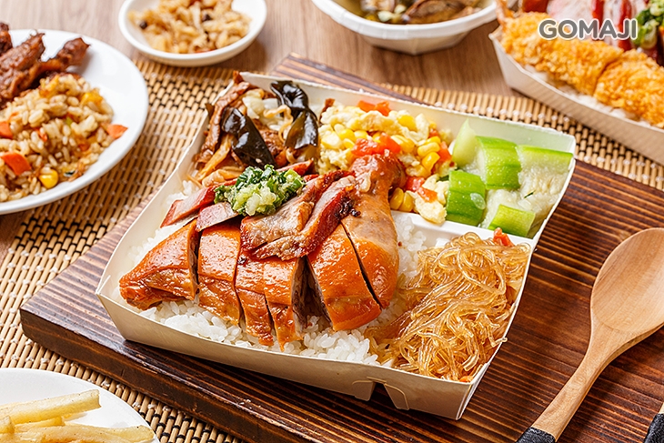 雞腿叉燒飯