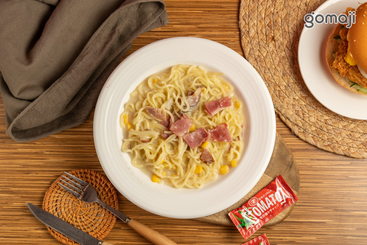 培根白醬義大利麵