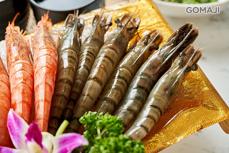 草蝦+白蝦+天使紅蝦